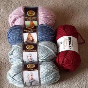 Assorted Yarn Lion Brand